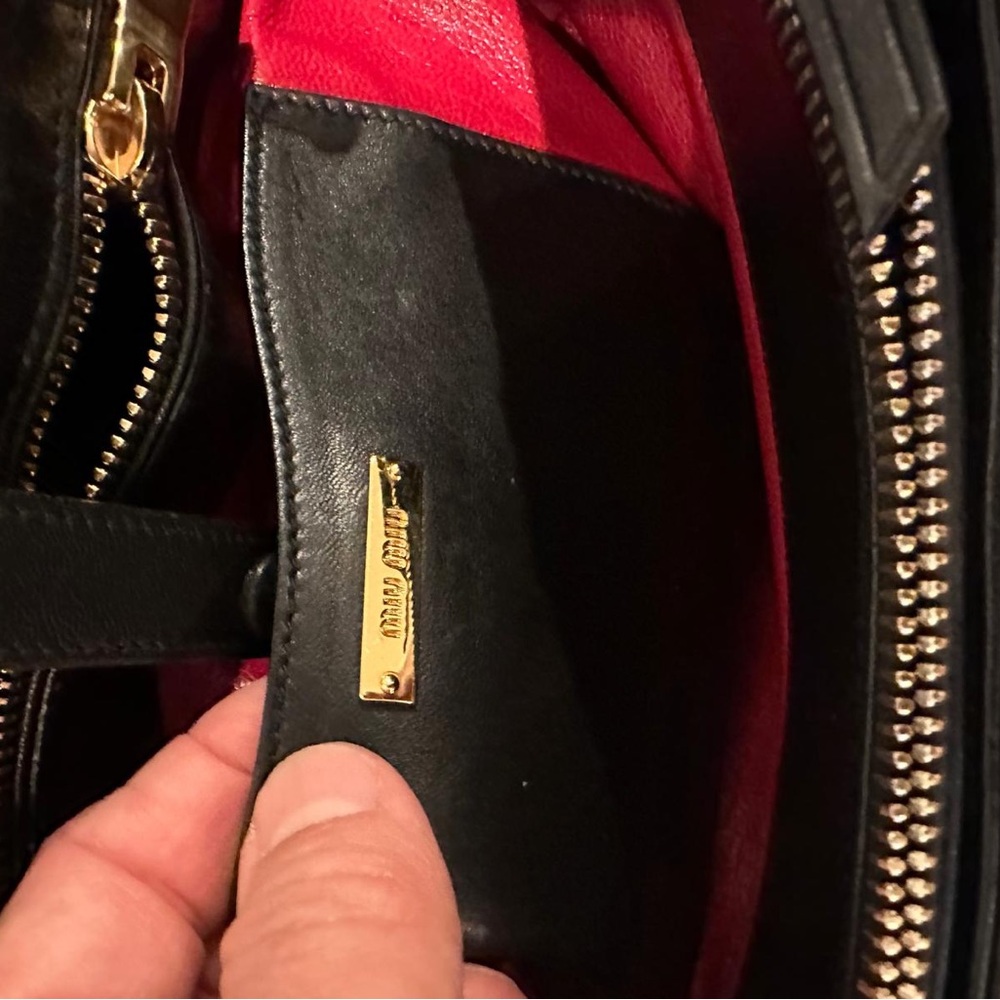 Black Friday Price Miu Miu 100% Authentic Large 3… - image 5